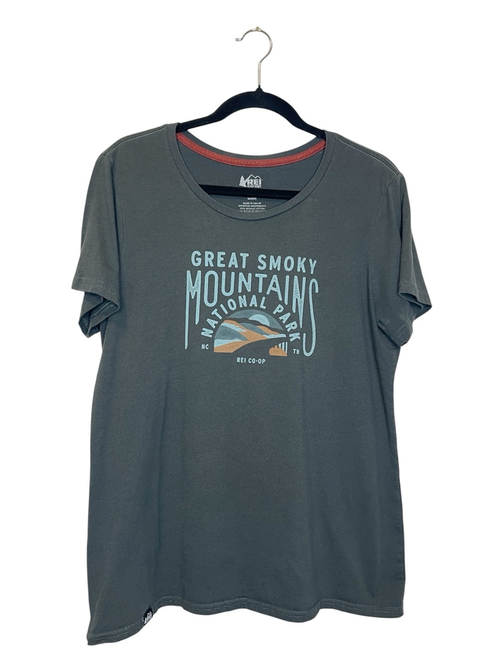 REI Great Smoky Mountains National Park Destination Tee size XL
